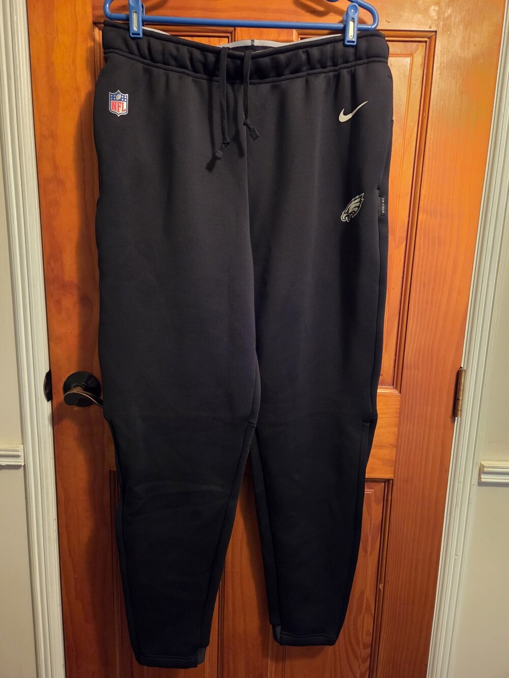 Nike NFL Philadelphia Eagles Sideline Standard Issue Dri-Fit Pants Black Men's L